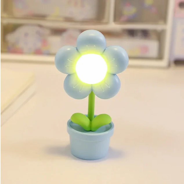 BloomLite - kleine blumen-tischlampe