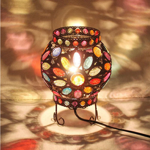 Beadlight - nachttischlampe mit acrylkugeln