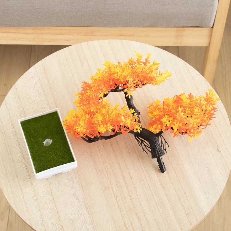 MiniZen | dekorativer pott mit kunst-bonsai