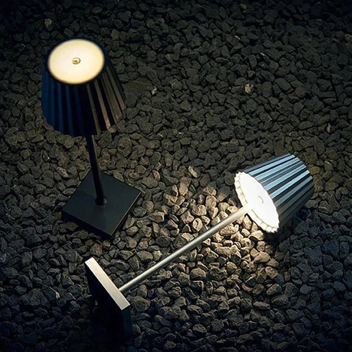 Kabellose led tischlampe, perfekt für moderne wohnräume und stilbewusste nutzer