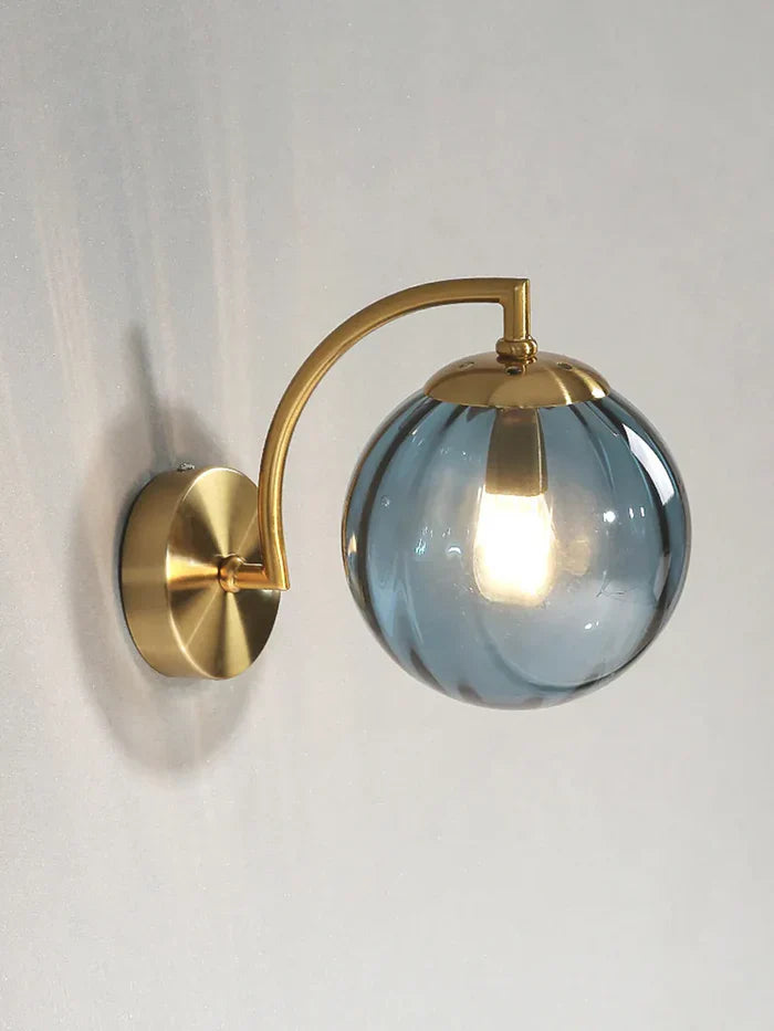 Glaslamp - led-wandleuchte