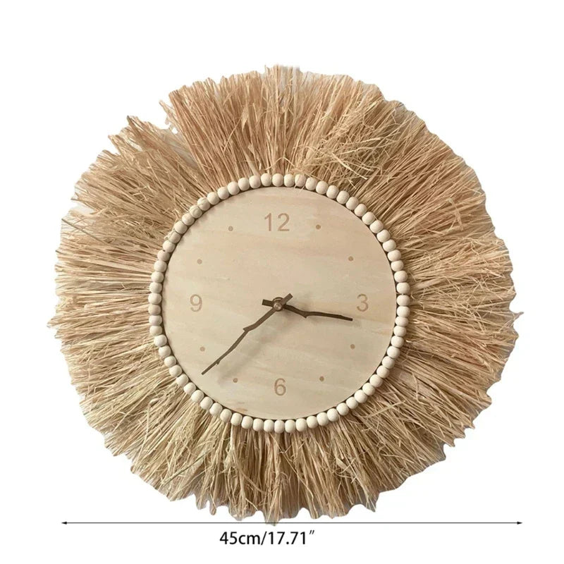 Wheatwhirl - wanduhr mit strohzeit