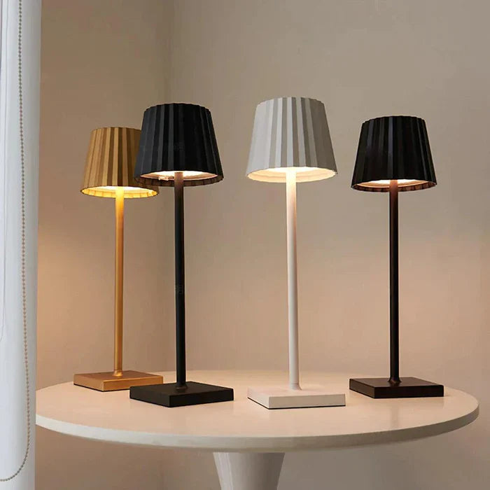 Kabellose led tischlampe, perfekt für moderne wohnräume und stilbewusste nutzer