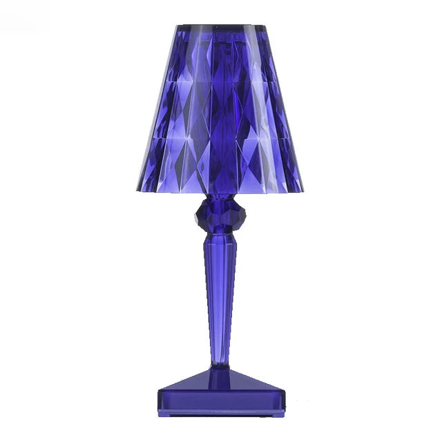 Luminouscrystal – kunst-tischlampe aus acrylkristall