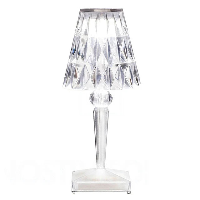 Luminouscrystal – kunst-tischlampe aus acrylkristall