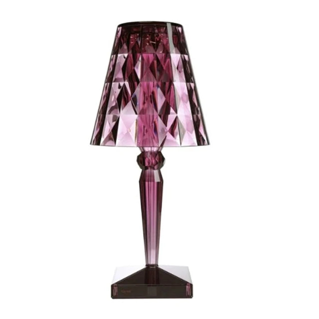 Luminouscrystal – kunst-tischlampe aus acrylkristall