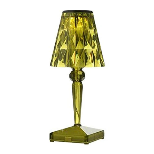 Luminouscrystal – kunst-tischlampe aus acrylkristall