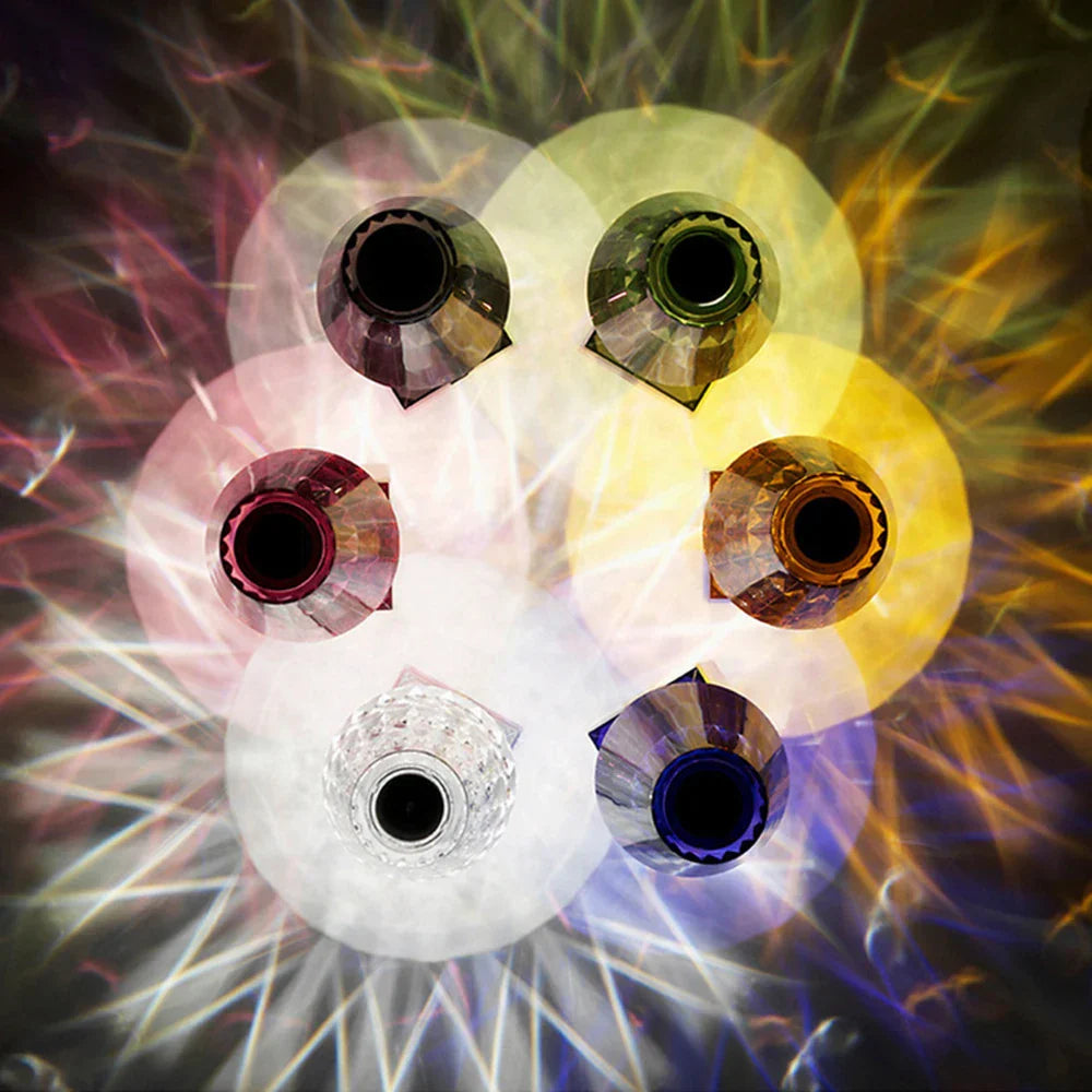 Luminouscrystal – kunst-tischlampe aus acrylkristall