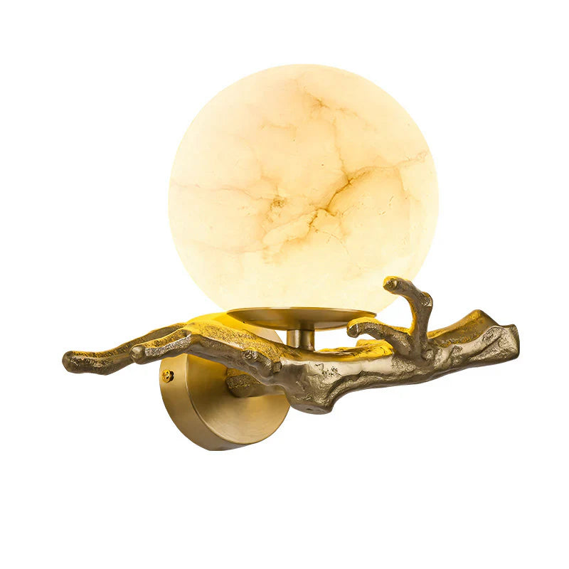 Moderne kreative marmor-wandlampe