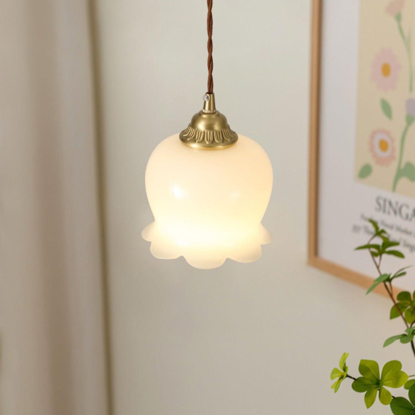 Talblume pendelleuchte