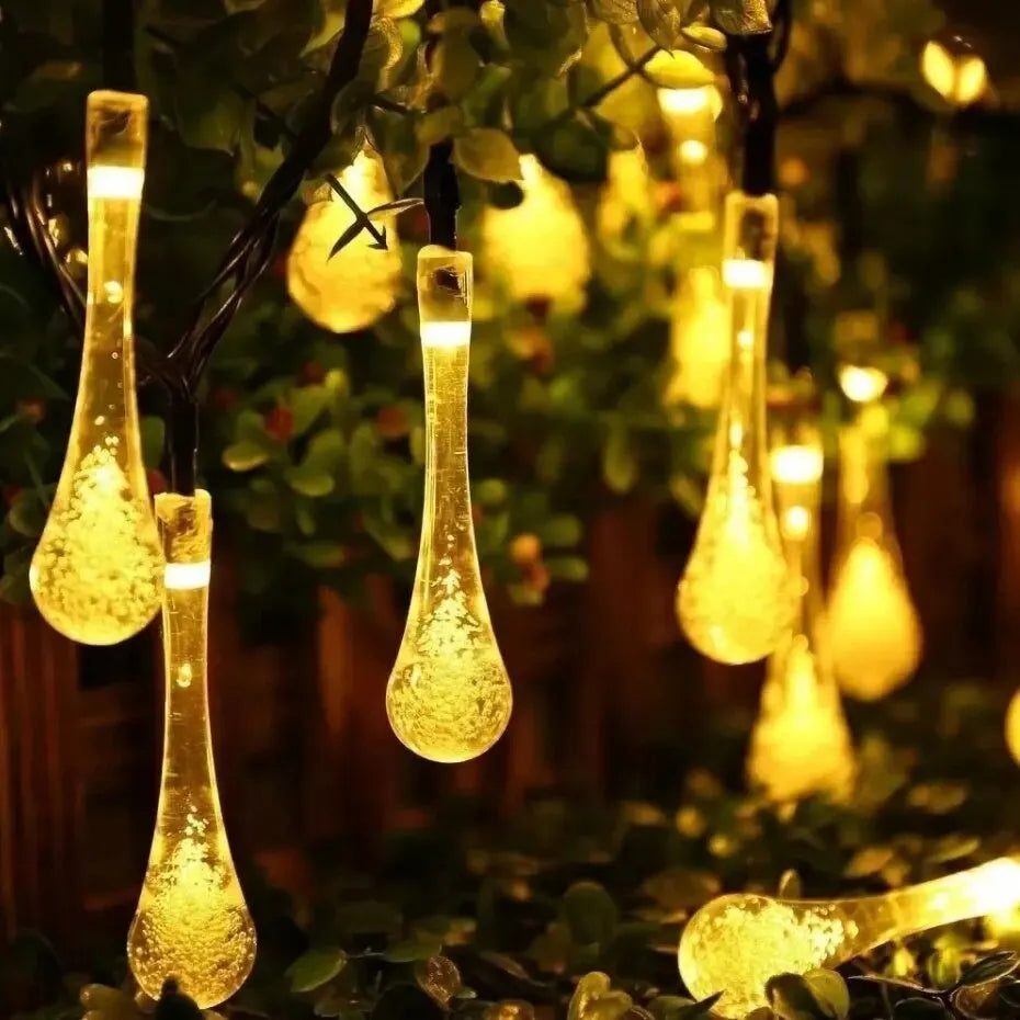 Dewdropdelight - solar tautropfen lichterkette