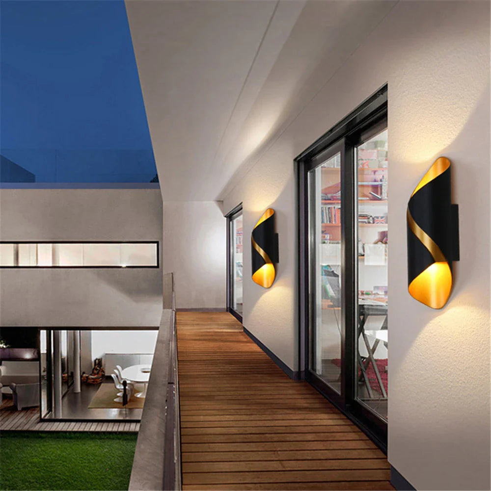 Wetgleam - wasserdichte led wandleuchte