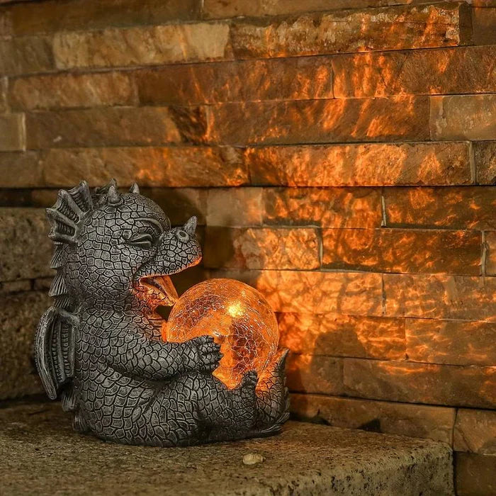 DragonGlo | led-tischleuchte in form eines drachens
