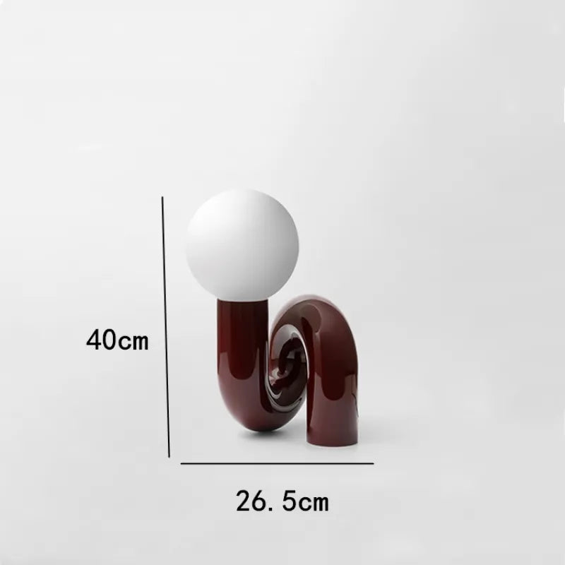 Glasssphere - moderne glaskugellampe