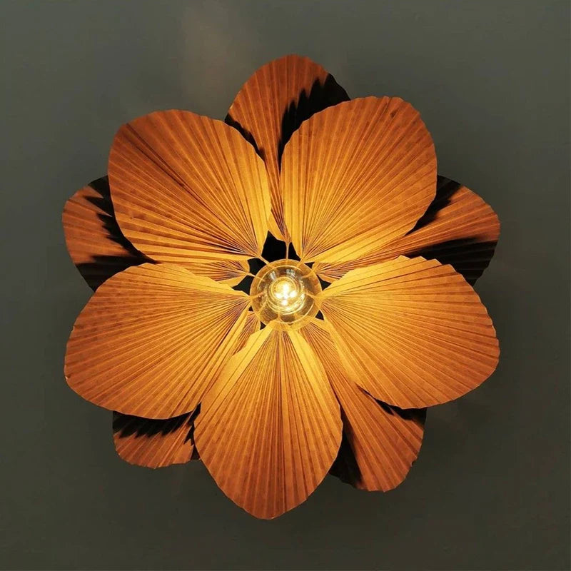 Leafyradiance - blumenblatt deckenleuchte