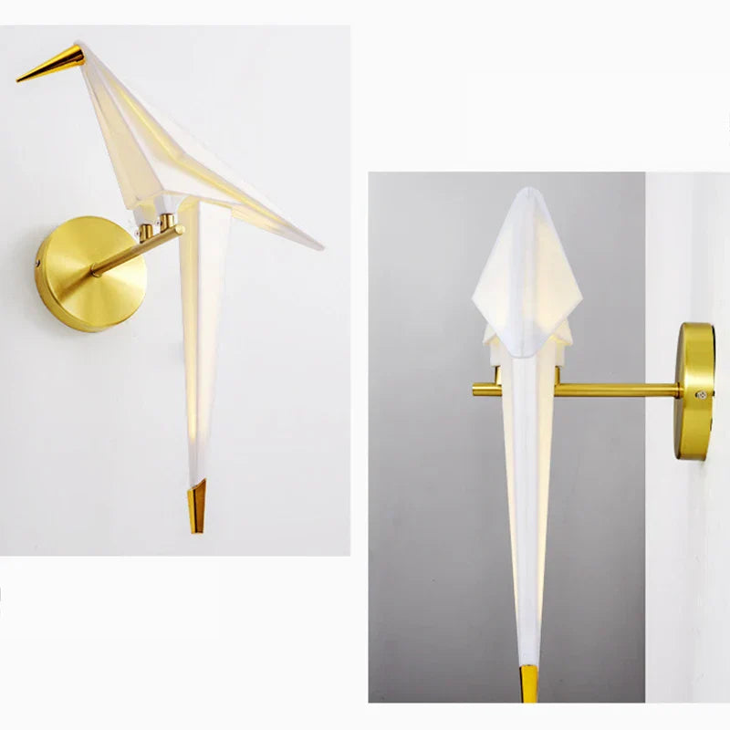 LuminousBird - origami kranich licht
