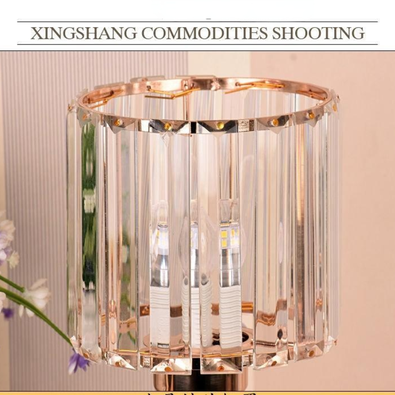 LuxeSpark | led kristall-schreibtischlampe