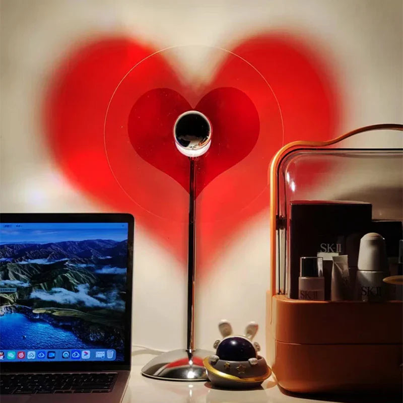 LoveLight | led herz tischlampe