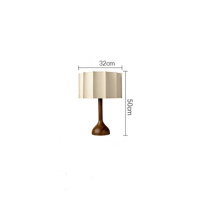 Merlina tischlampe aus holz