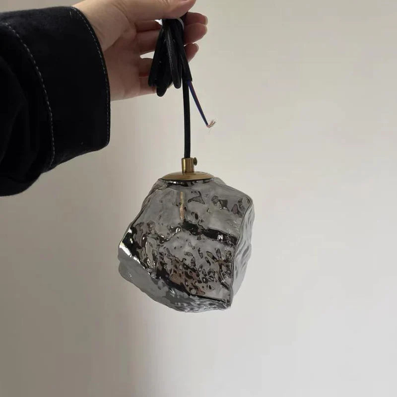 Lava glas pendelleuchte