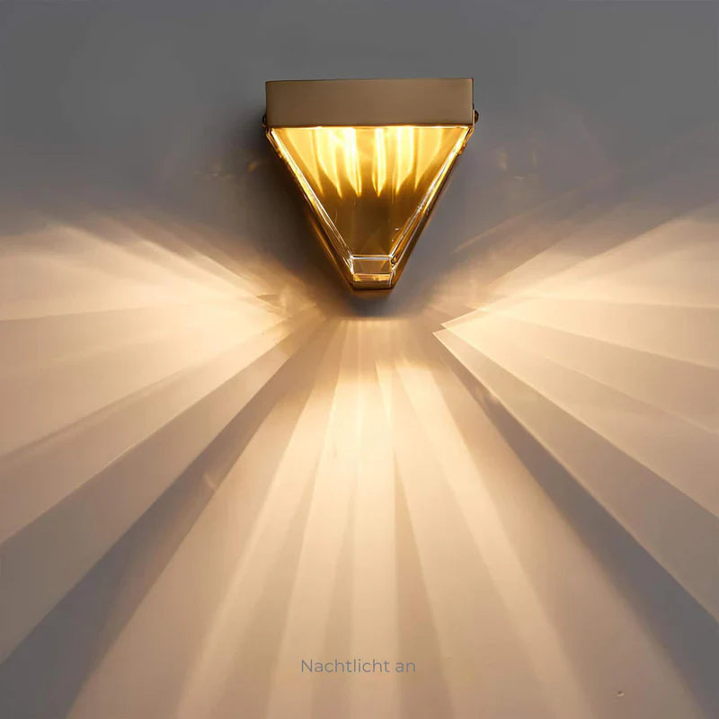Angellamp | strahlende wandbeleuchtung mit künstlerischem lichtdesign