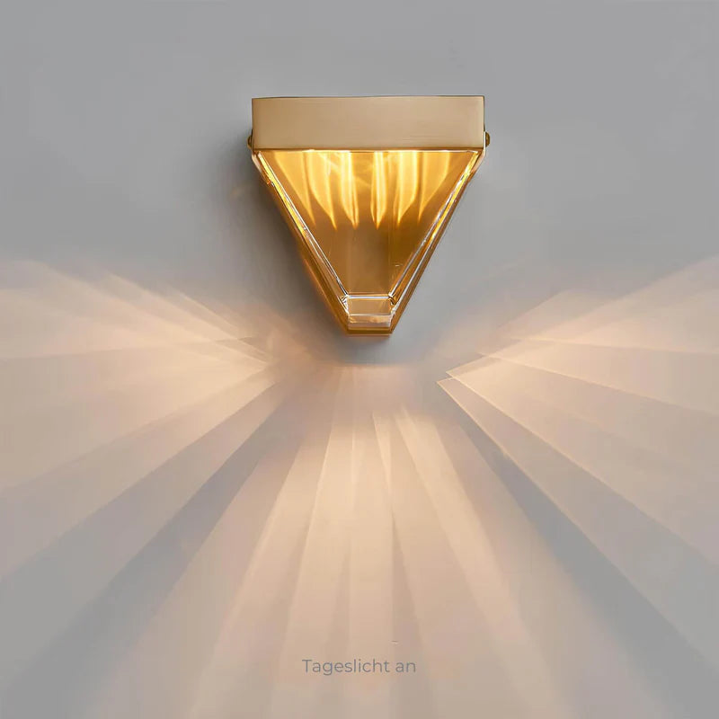 Angellamp | strahlende wandbeleuchtung mit künstlerischem lichtdesign