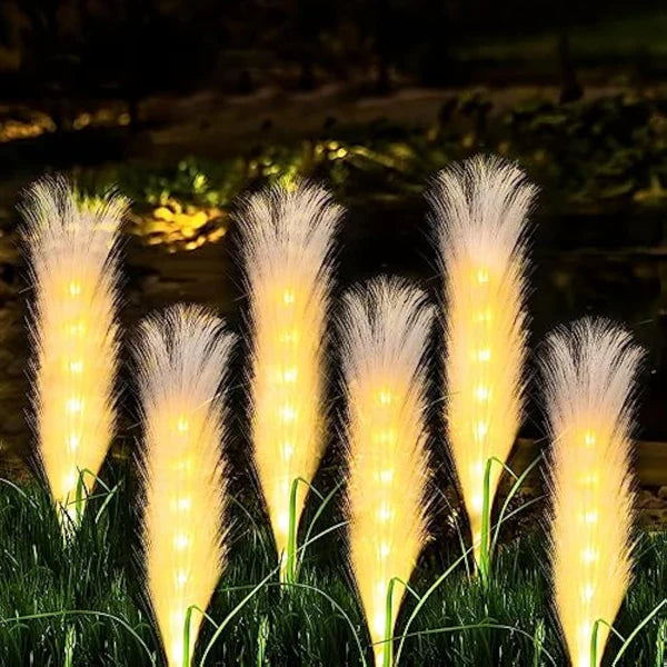 Fiber reed außenleuchte (solar)
