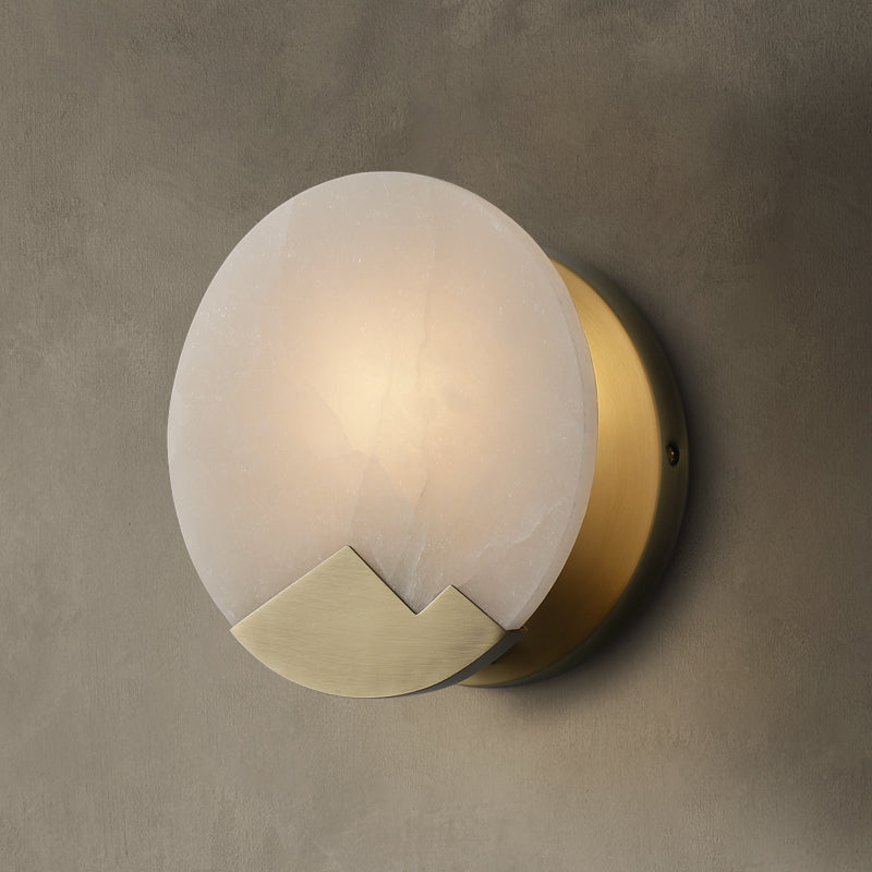 Nordic minimalist marmor wandleuchte