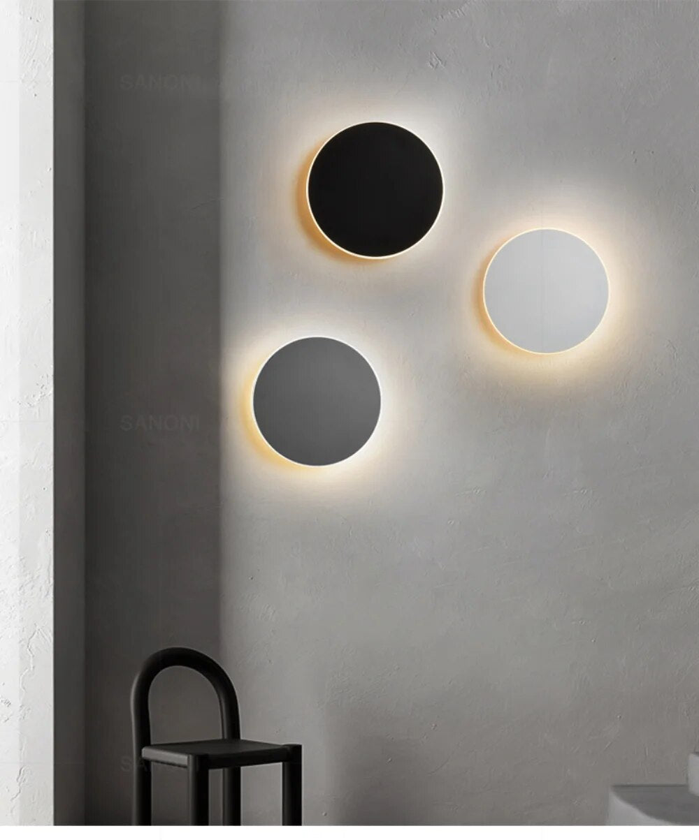 Sleeksphere - led-wandleuchte rund