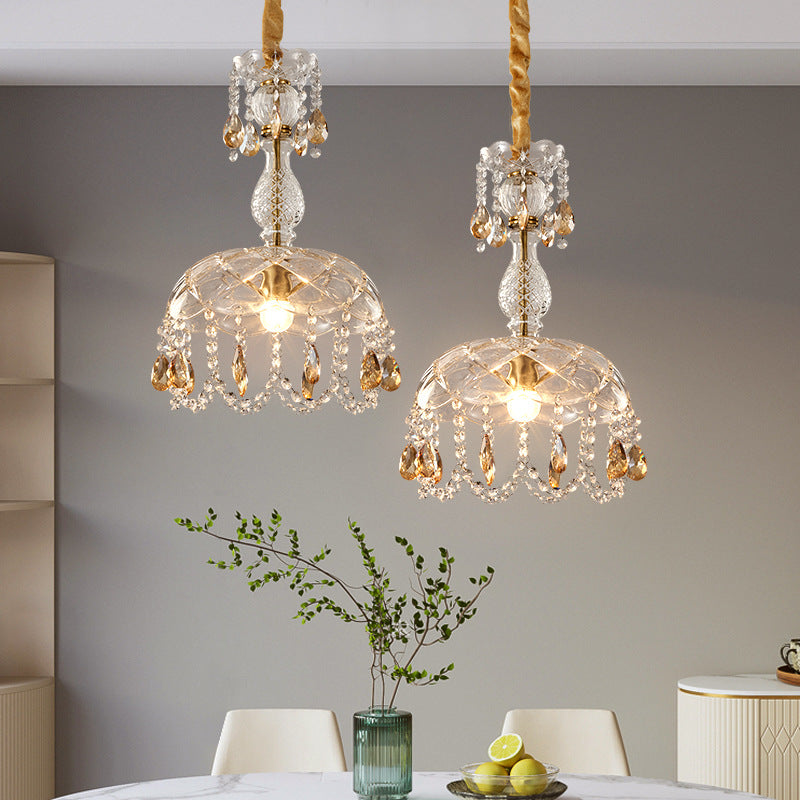 Luxus kristallkronleuchter designer pendelleuchte