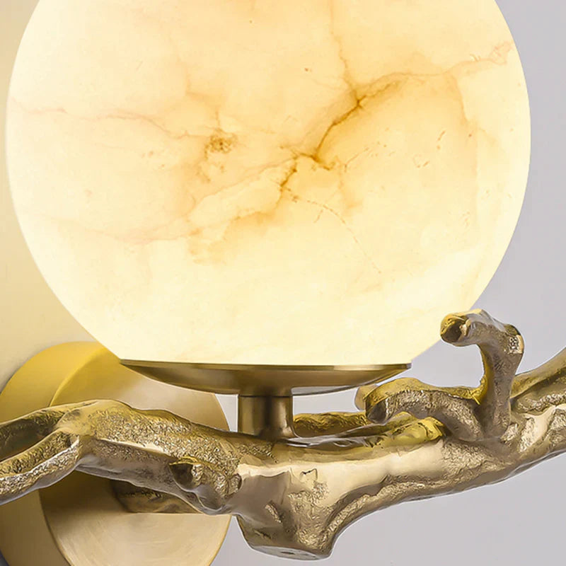MarbleGlow – moderne kreative marmor-wandleuchte