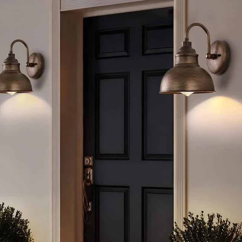 Antiqueglow | außenwandleuchte im vintage-stil