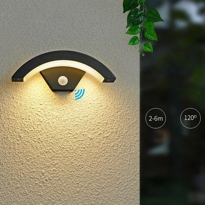 LumiVista - moderne wasserdichte wandleuchte für stilvolle außenbereiche