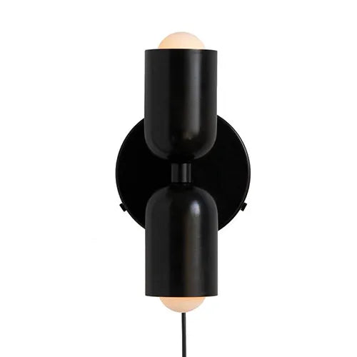 Mittelalterliche cremefarbene wind-doppelkopf-schlafzimmer-nachttischlampe, französische wandlampe