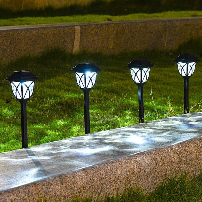 Solarbetriebene gartenlampe