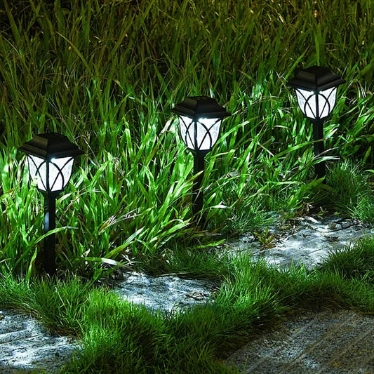 Solarbetriebene gartenlampe
