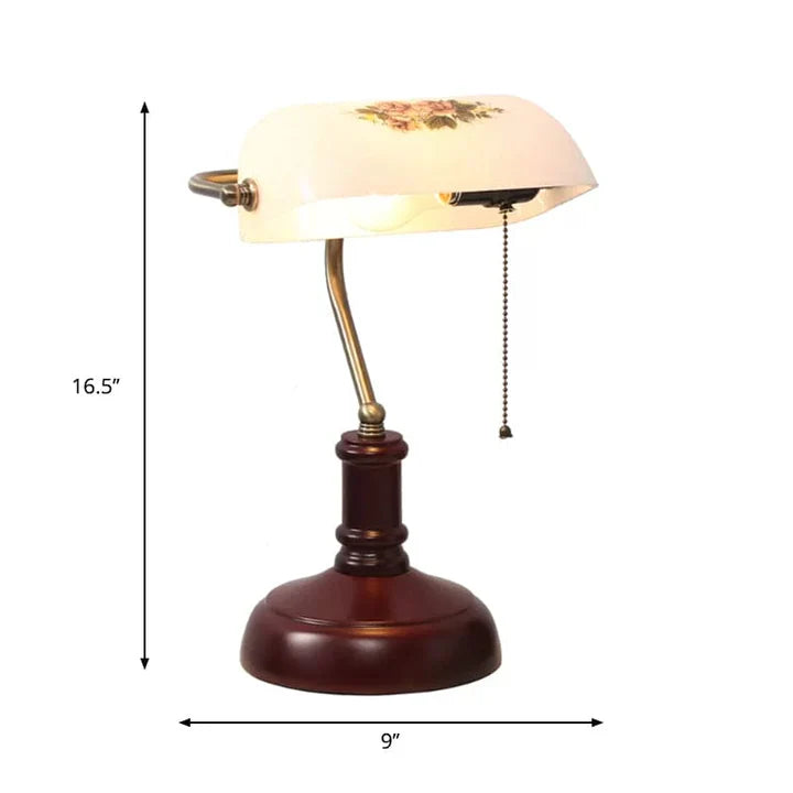 EvoLicht - vintage halbzylinder-tischlampe