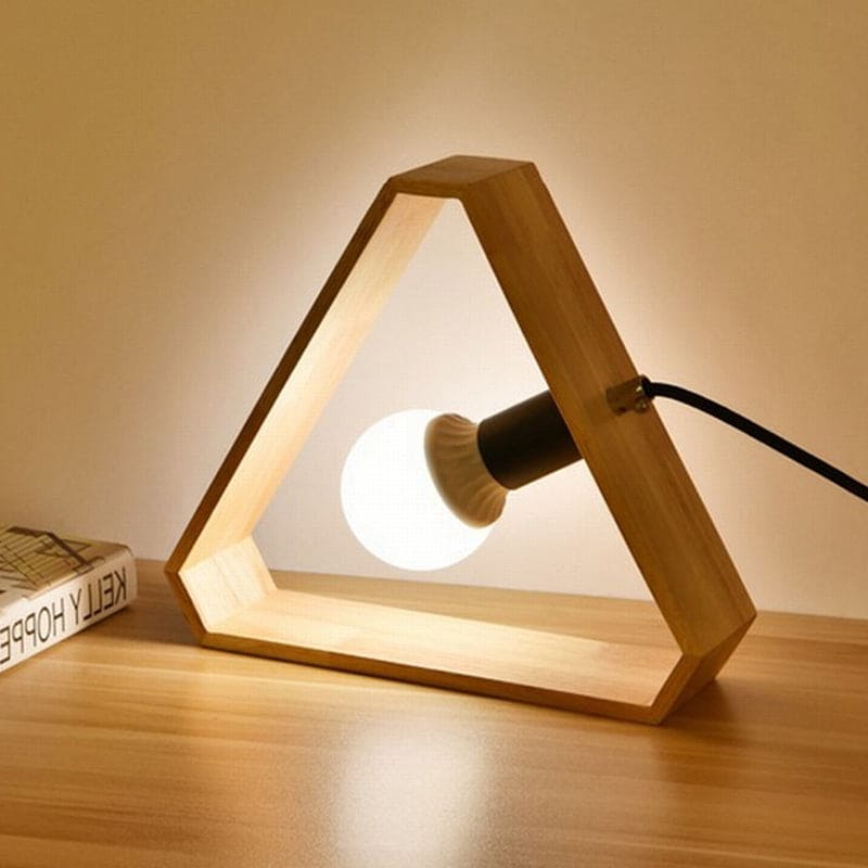 Lightstyle - kopf beige einfachheit tischlampe für schlafzimmer