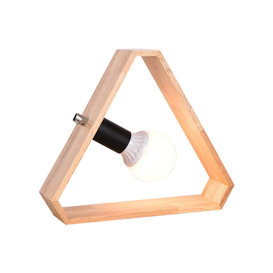 Lightstyle - kopf beige einfachheit tischlampe für schlafzimmer