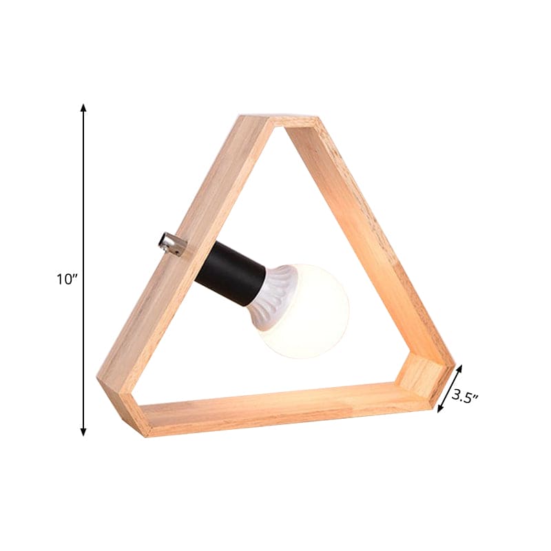 Lightstyle - kopf beige einfachheit tischlampe für schlafzimmer