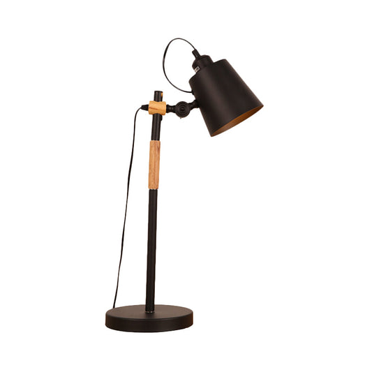 Glowzoë – industrielle tischlampe im metalleimer-stil