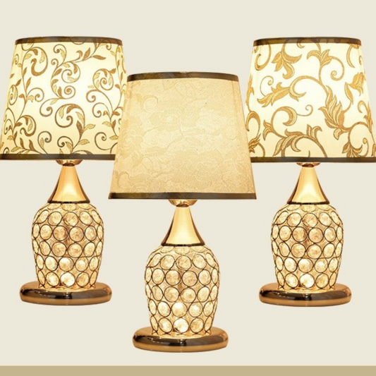 Vintagegloed - retro urnen-nachttischlampe