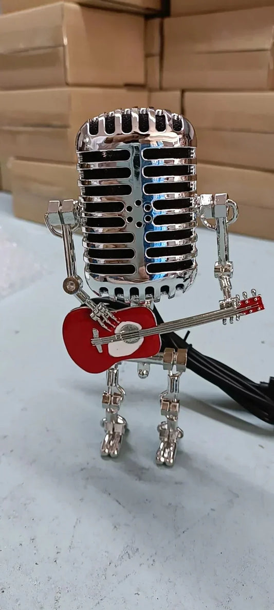 Guitarlamp - lampenroboter mit gitarre