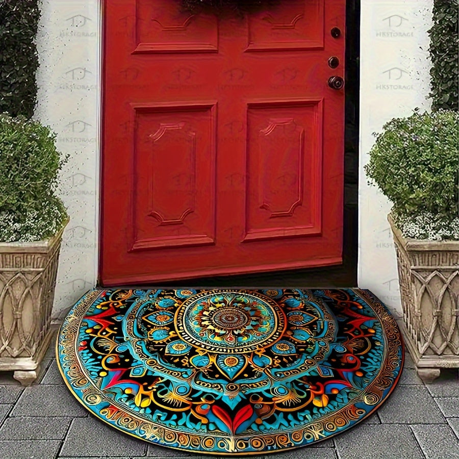 Sacredcircle | halbrunde mandala-fubmatte