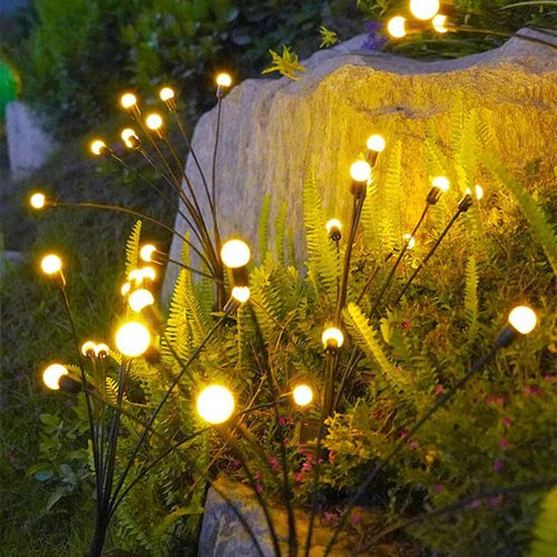 Unsere kabellosen solar-glühwürmchen sind perfekt für gartenliebhaber