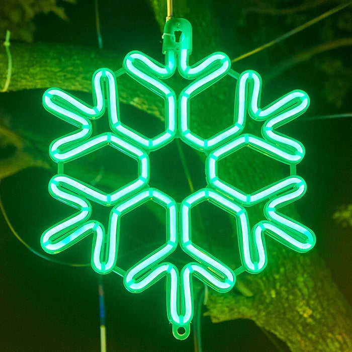 Weihnachten LED wasserdichtes schneeflockenlicht