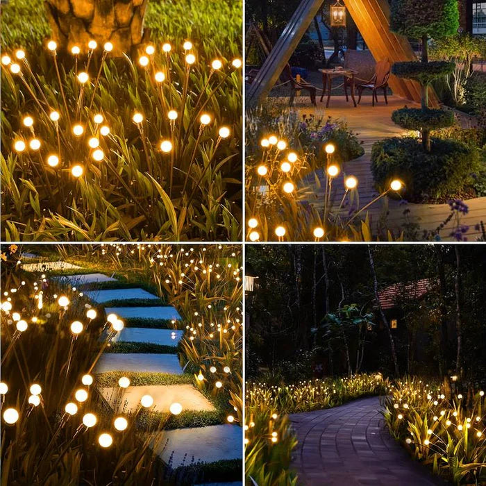 Unsere kabellosen solar-glühwürmchen sind perfekt für gartenliebhaber