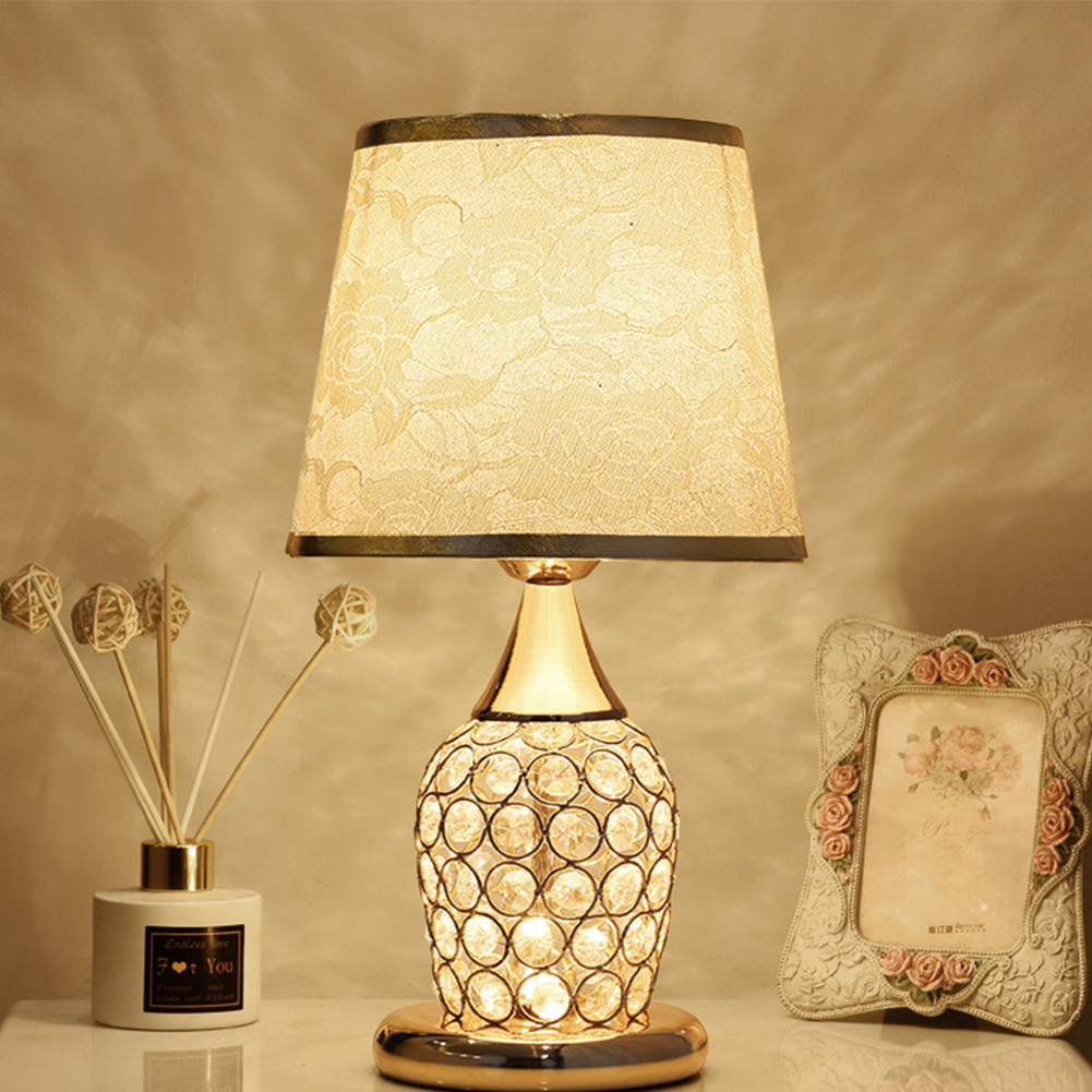 Vintagegloed - retro urnen-nachttischlampe