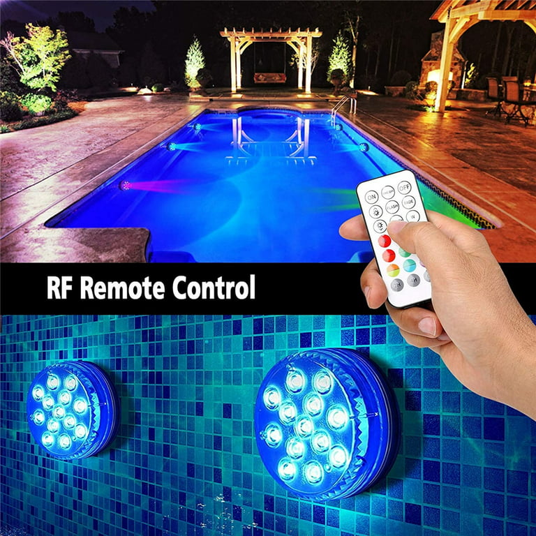 Unterwasser-poolbeleuchtung mit 10 LEDs