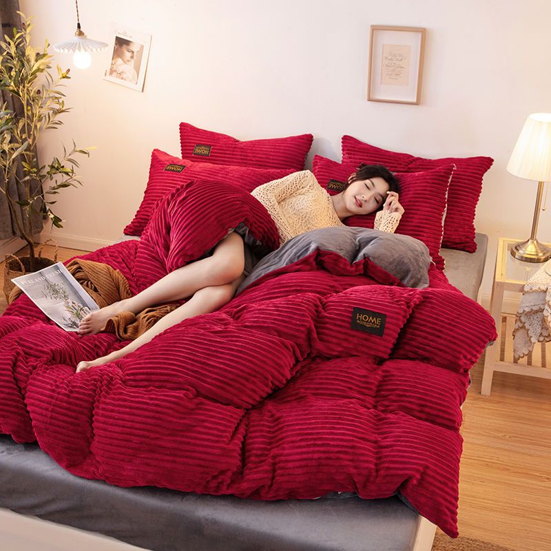 Plushwarm | weicher plüsch bettbezug für den winter